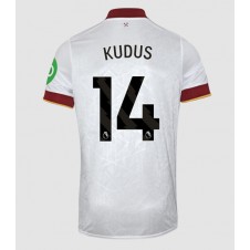 West Ham United Mohammed Kudus #14 Tredjedrakt 2024-25 Kortermet